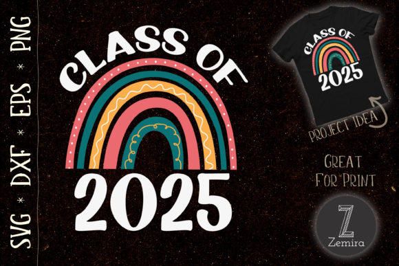 CLASS of 2025 Rainbow School Student Graphics