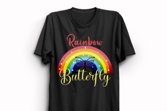 New Butterfly T-Shirt Design 38: Graphics & Print Templates