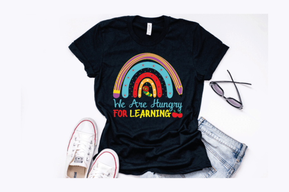 Rainbow Caterpillar Teacher Design Graphics