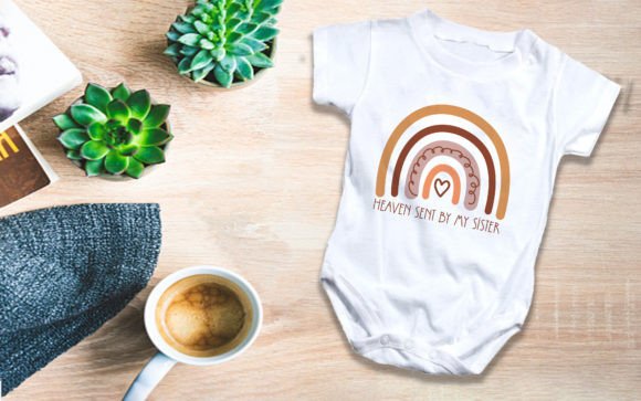 Rainbow Onesie Baby Saying Toddler Graphics
