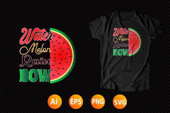 Rainbow T-shirt Design 8 Graphics