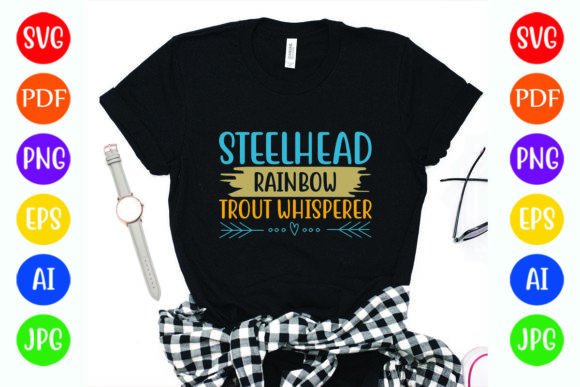 Steelhead Rainbow Trout Whisperer Graphics