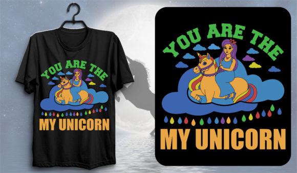 You Are the Rainbow to My Unicorn Graphics